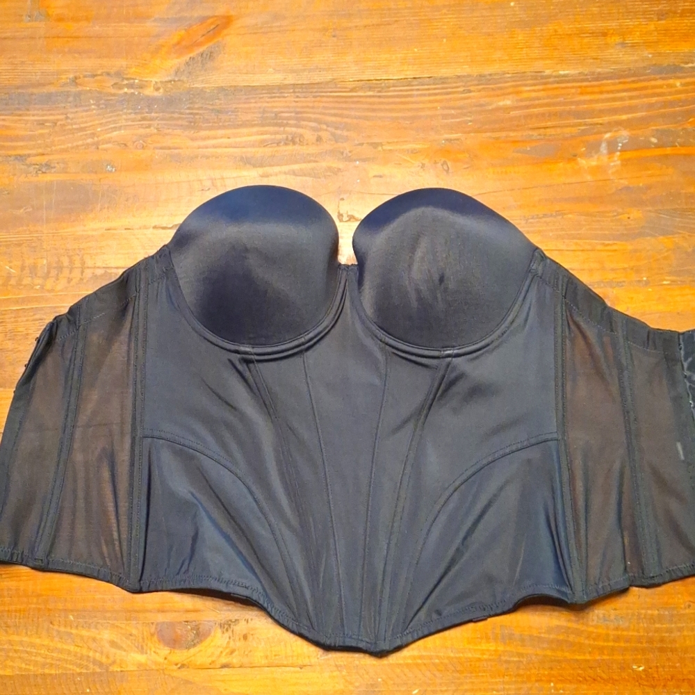 Fredericks of Hollywood Black Sexy Corset, 32DD